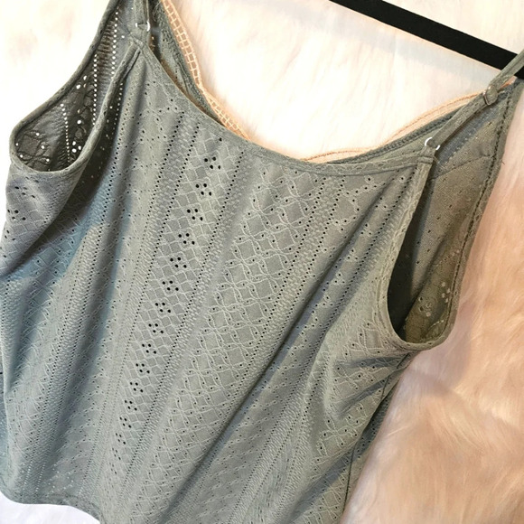 Shein Gold Applique Boho Knit Camisole NWOT - Picture 4 of 6